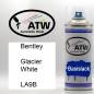 Preview: Bentley, Glacier White, LA9B: 400ml Sprühdose, von ATW Autoteile West.